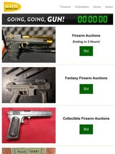 Auctions Ending Tonight