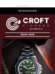 Available Now: Croft Pioneer Automatic