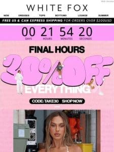 BABE… FINAL HOURS IS HERE