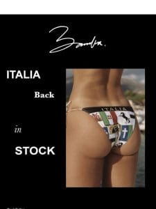 BACK IN STOCK: ITALIA ??