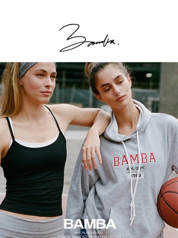 BAMBA ACTIVEWEAR. New Collection.