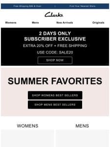 BEST SELLERS: Summer edition + OPEN for subscriber exclusive