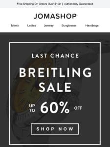 BREITLING PRICE DROP | LAST CHANCE!