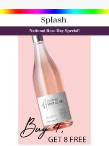 BUY 4， GET 8 FREE: A Beautiful Provence Rose