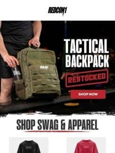 [Back in Stock]  Tactical Backpack is now available!