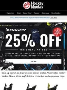 ? Bauer Gear Price Drops! Shop and Save Today ?