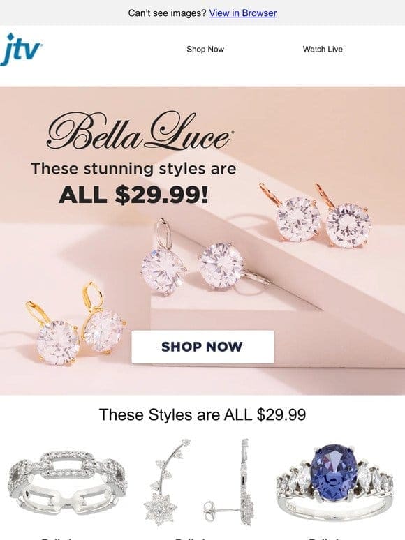 Bella Luce for $29.99!