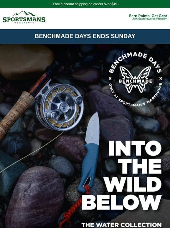 Benchmade Day Ends Sunday