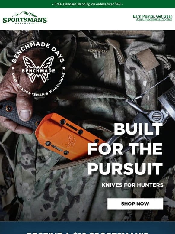 Benchmade Days: Knives for Hunters