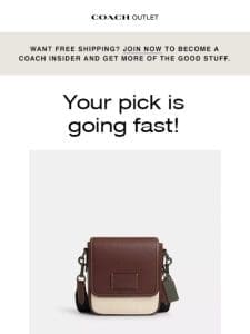 Better Hurry! The CAD 139 Lucas Crossbody Is Going FAST