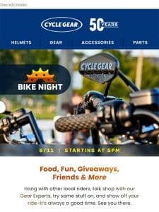 Bike Night Is Next Week