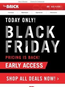 ??Black Friday Early Access Today Only!??