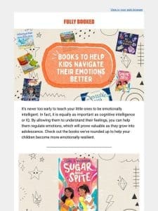 Books to Help Kids Navigate Their Emotions Better