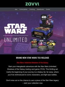 Brand New Star Wars Unlimited Wave 2 Shadows Of The Galaxy [Secure Yours!]