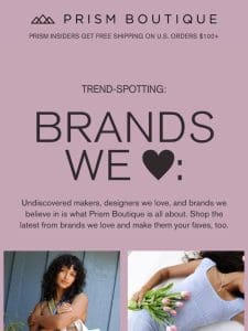 Brands we ❤️❤️❤️