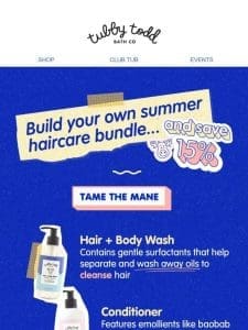 Build your own haircare bundle