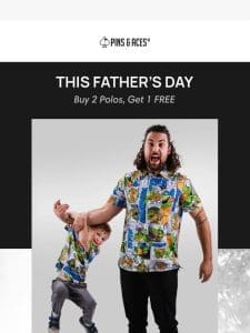 Buy 2 Get 1 FREE For Father’s Day