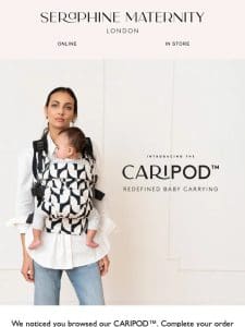 CARIPOD?: Designed to support you and your baby