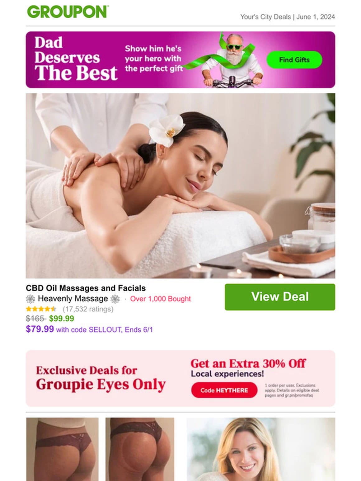 CBD Oil Massages and Facials