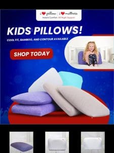 CHECK OUT THESE COOL KIDS PILLOWS!