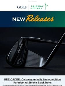 Callaway unveils Paradym Ai Smoke Black irons (pre-order now!)