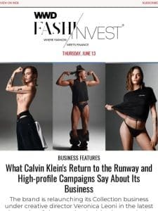 Calvin Klein Will Return to the Runway – Here’s What it Means for PVH