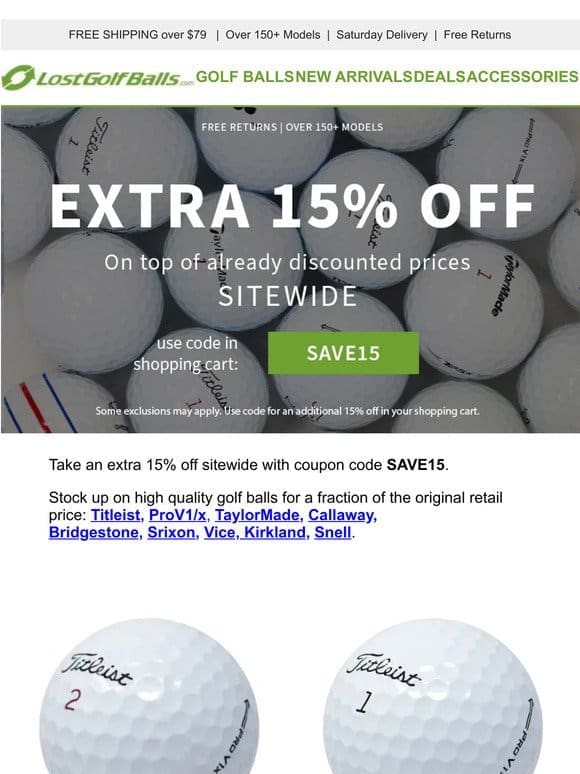 Celebrate Dad’s Swing: Perfect Golf Balls for Father’s Day!