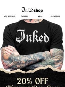 Celebrate Father’s Day with 20% OFF Inked Shop