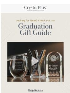 Celebrate Grads with 10% Off Our Top Picks for Graduation Season!