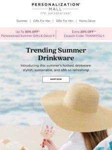 Cheers To Trending Summer Drinkware!