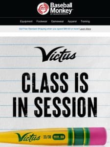 Class Is In Session: The Victus Vibe Pencil Bat Now Available in Metal! ✏️