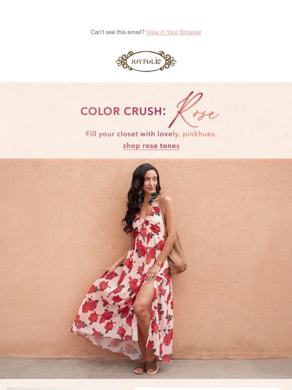 Color crush: rose?