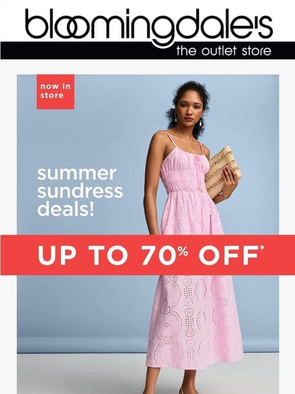 Coming in h ?? t: Sundress deals!