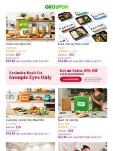 Cook Up Something Special with Hello Fresh: Exclusive Groupon Offers!