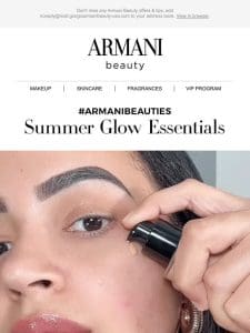 Create The Iconic Glow With #ArmaniBeauties