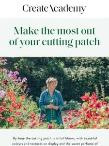 Create a magnificent cut flower patch