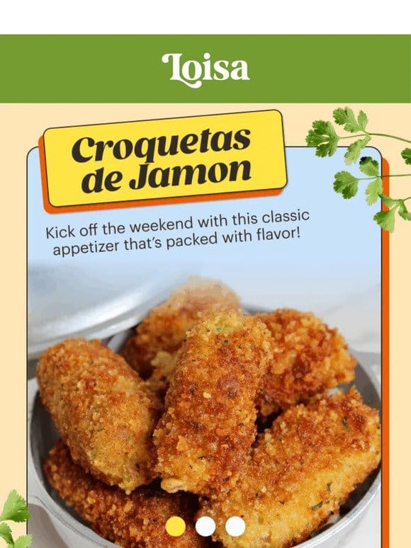 Croquetas de Jamón—our way!