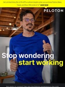 Curious if Peloton is fit for you?
