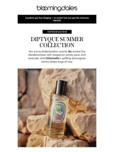 DIPTYQUE’s summer collection is here!