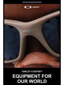 DROP ALERT: Oakley X SATISFY