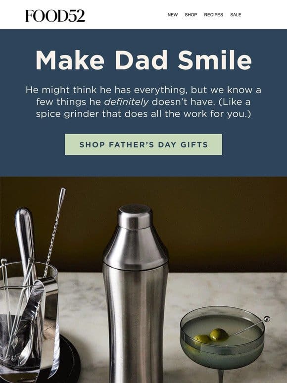 Dad’s Day gifts he’ll *really* like.