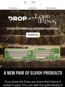 Delve Into 2 NEW Elvish Keyboards