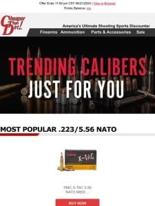 Discover Top Ammunition That Others Are Buying