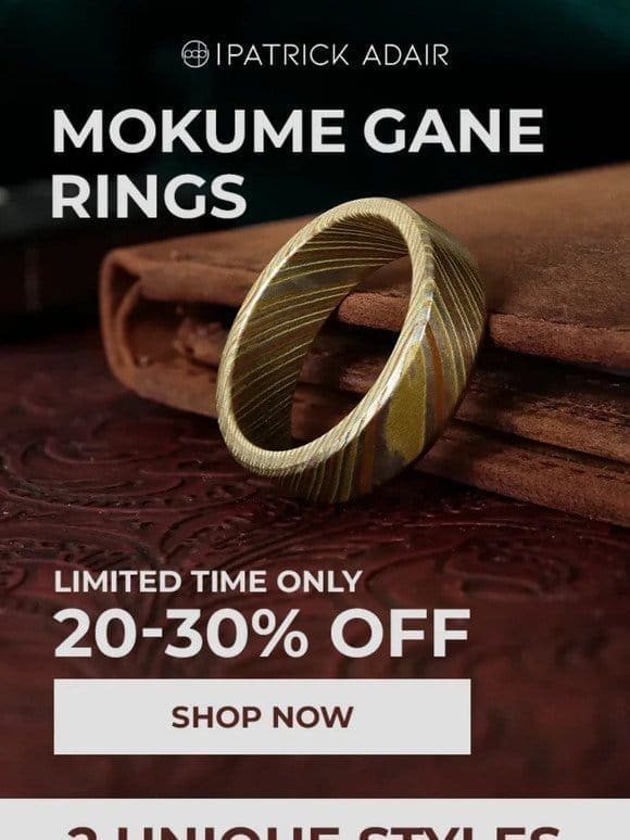 Discover the Timeless Artistry of Mokume Gane