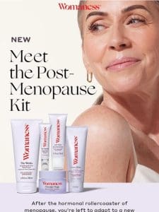 Discover the new post-menopausal secret…