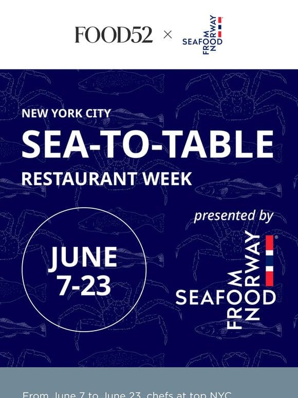 Dive into Sea-to-Table Restaurant Week