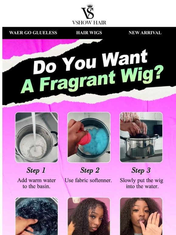 Do You Want A Fragrant Wig?