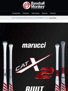 Dominate the Diamond with Marucci CATX2 Baseball Bats!