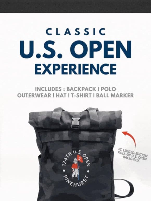 Don’t Miss Out! U.S. Open at Pinehurst.
