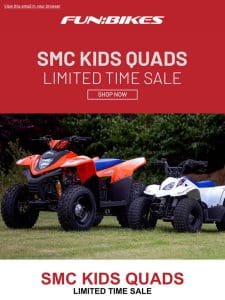Don’t Miss The SMC Quads Limited Time Sale!